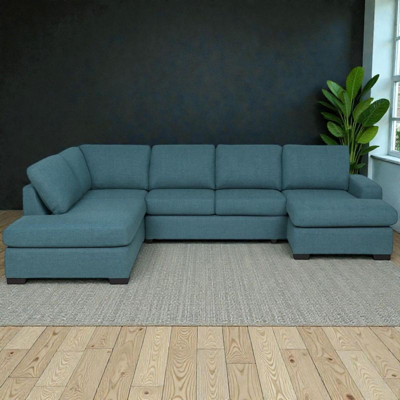 Vega U-hjørnesofa 286x200cm - Storm tekstil