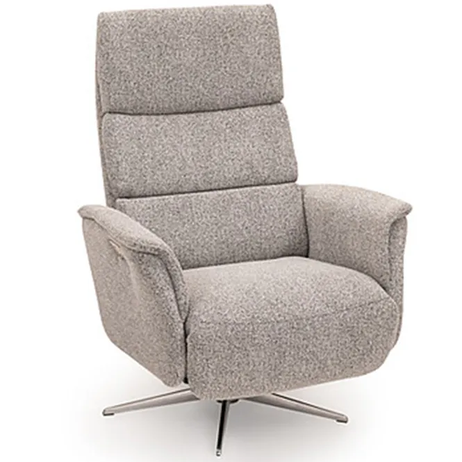 Hovedbilde Dennis Recliner med integrert fothviler | Adore velur