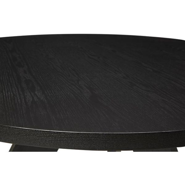 Hovedbilde Fiona Spisebord Matt svart Ø120
