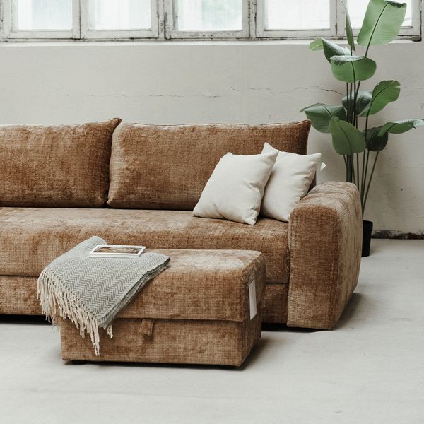 Hovedbilde Gosa 3 seter Sovesofa velg Cremona Tekstil ...