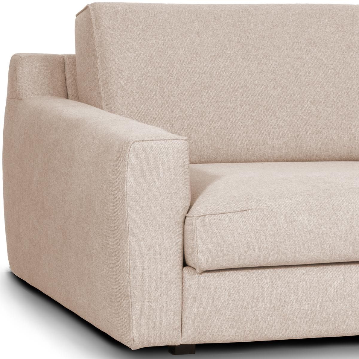 Las Vegas Lux 3,5 seter sofa 257 cm Fluff One | Austin tekstil