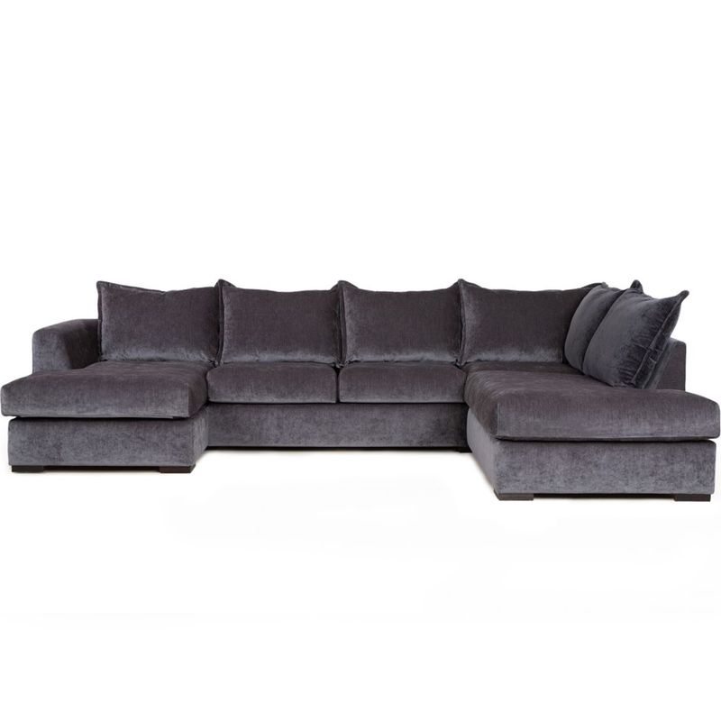 Chill U-sofa 330x215 cm – Eros velur