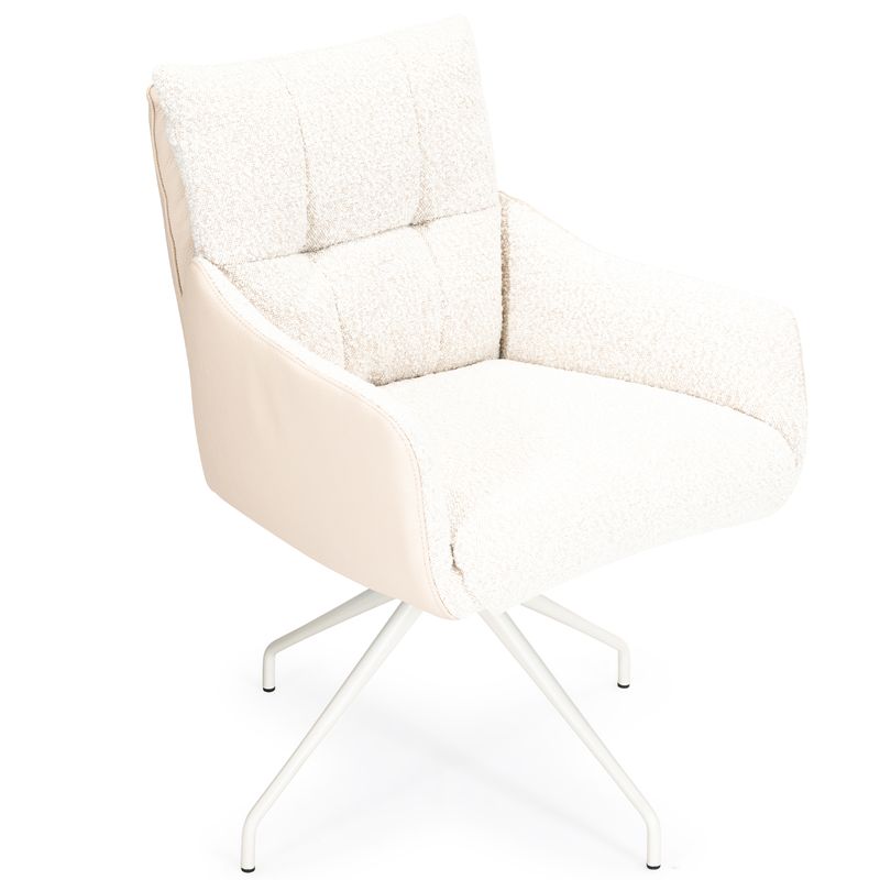 Astra 9262 spisestol med armlene, ergonomisk bevegelig rygg og sving