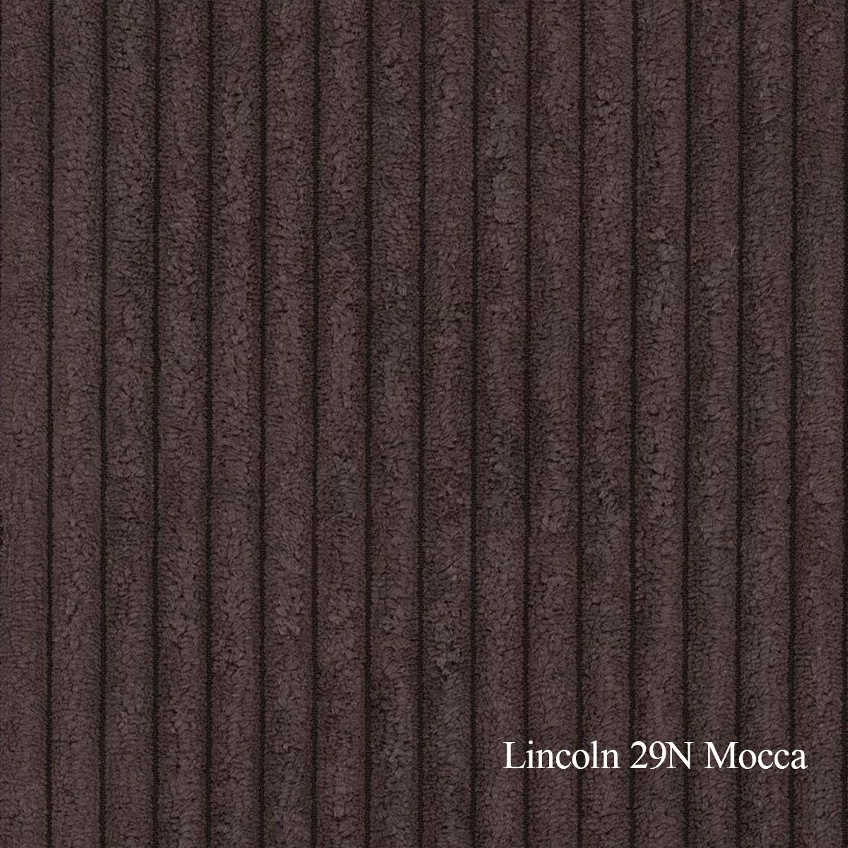 Las Vegas 3N Lux sjeselong sofa 310x195cm velg farge Lincoln cordfløyel FluffOne