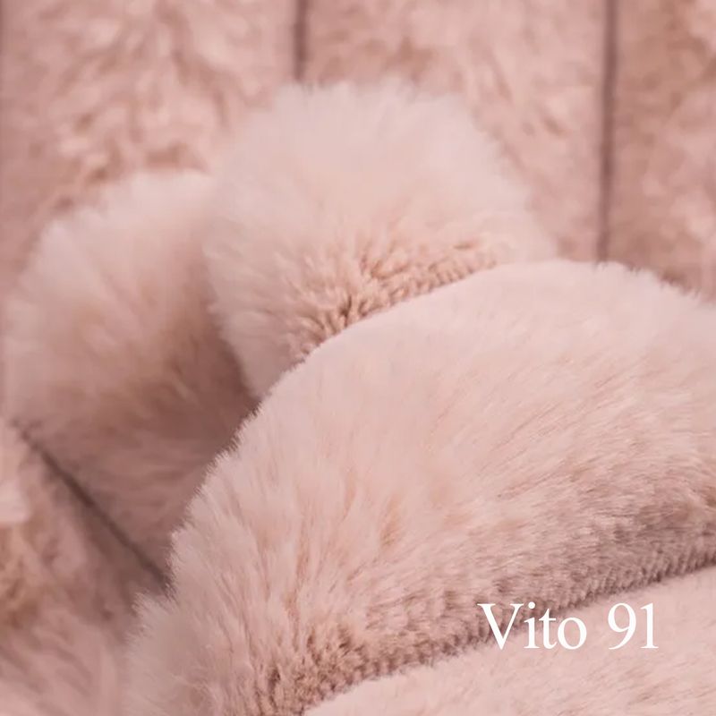 Minchi U-hjørnesofa Symmetrisk 302 cm x 205 cm | Vito cordfløyel tekstil