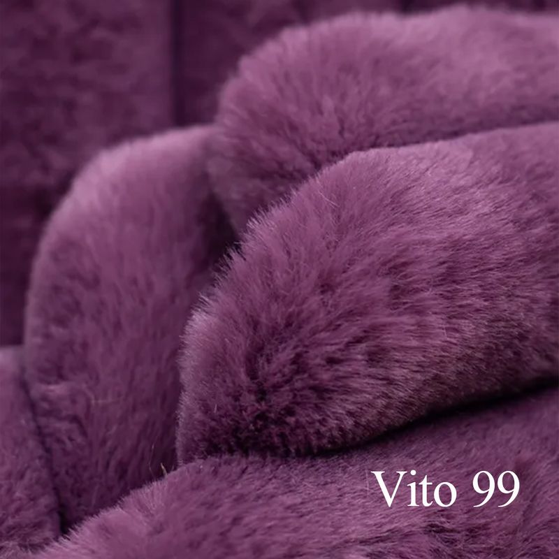 Minchi U-hjørnesofa Symmetrisk 302 cm x 205 cm | Vito cordfløyel tekstil
