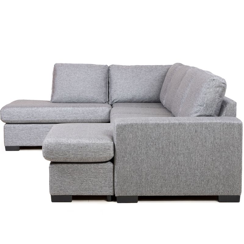 Vega U-hjørnesofa 286x200cm - Storm tekstil