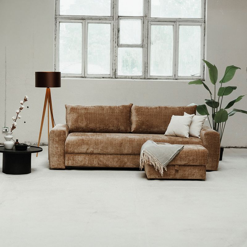 Gosa 3 seter Sovesofa velg Cremona Tekstil 238-252 cm