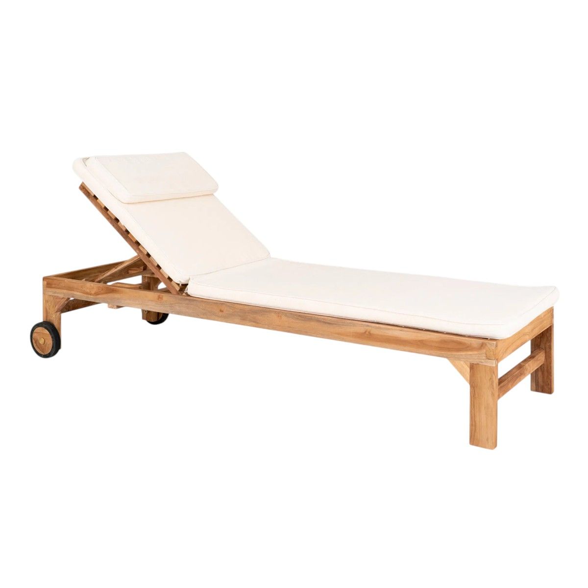 Andorra solseng ute - teak m/pute | House Nordic