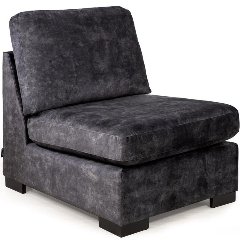 Manhattan Hvilestol uten armlener 70cm Adore Fuji velur