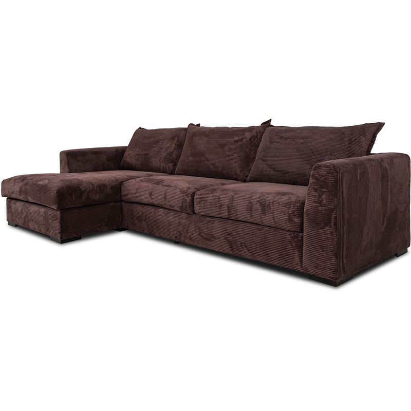 Chill Oppsett 1X sjeselong sofa 316x155cm Lincoln cordfløyel