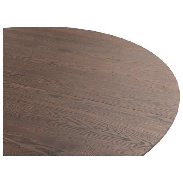 Hovedbilde Form Spisebord Rundt Ø120 heltre eik med uttrekk ...